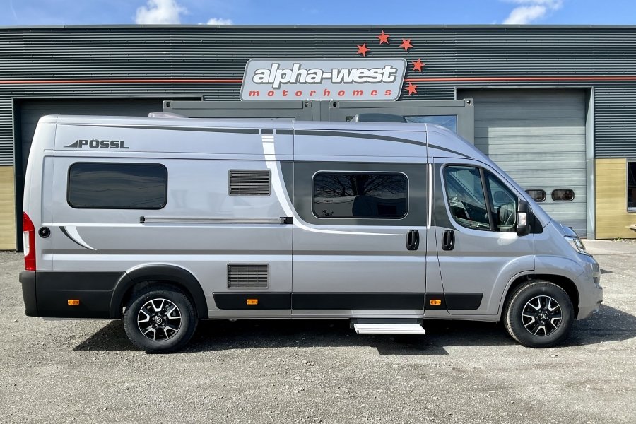 Pössl Roadcruiser Zilvergrijs Van'n Bike beschikbaar Augustus 2025